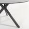 4SO Locarno ronde tuintafel in HPL (antraciet) - 4